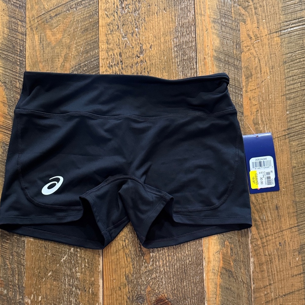 Asics Women's Athletic Black Shorts